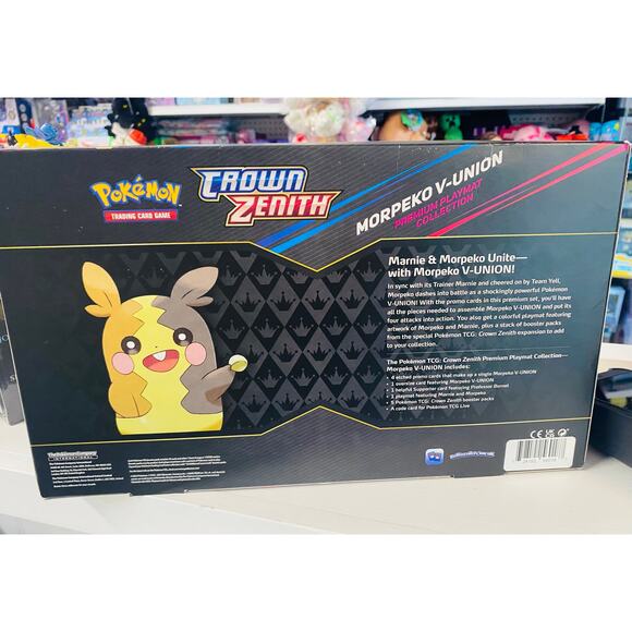 Pokemon TCG: Crown Zenith Morpeko V-Union Premium Playmat Collection - Picture 4 of 4
